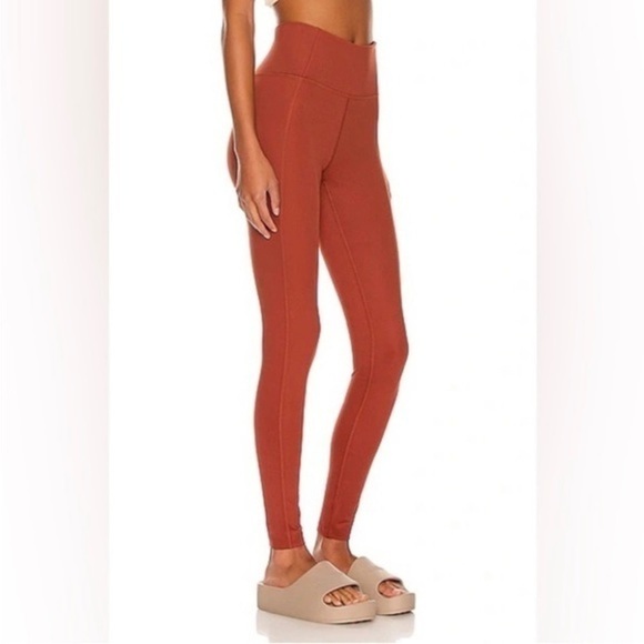 Girlfriend Collective Compressive High Rise Leggings Women’s Size Small Orange - Picture 1 of 8